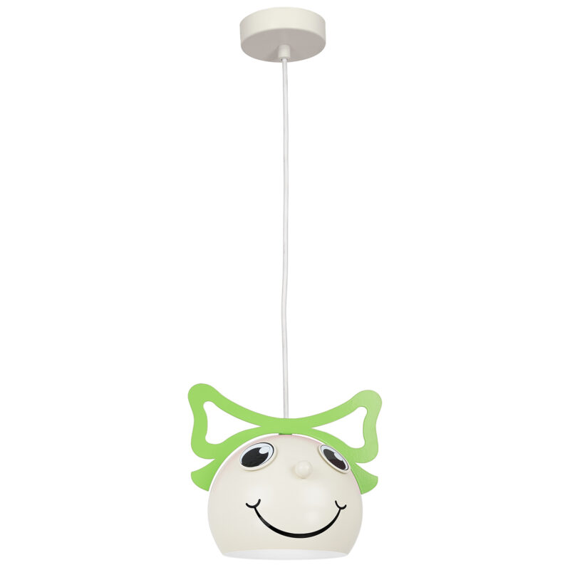 Żyrandol Luminex Bambini Girl Green Bow x1