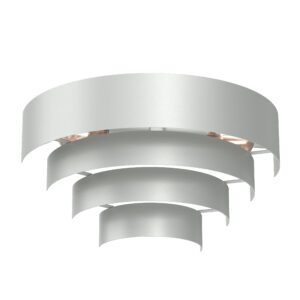 Kinkiet Luminex Rings Light Grey x2