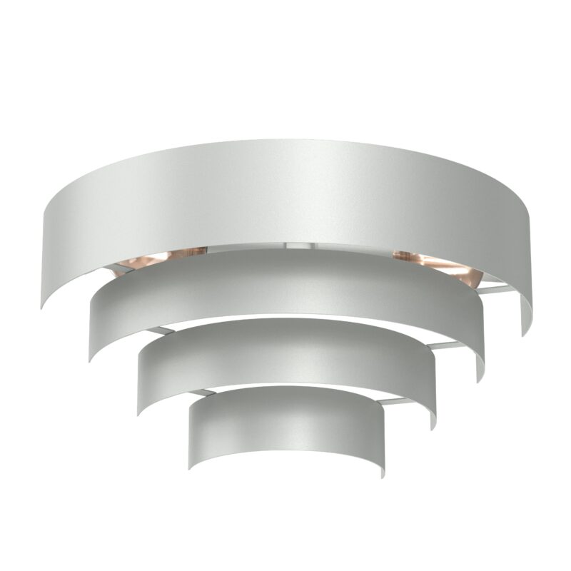 Kinkiet Luminex Rings Light Grey x2