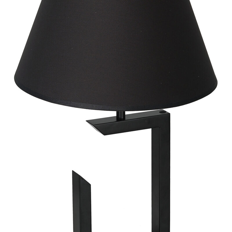 Lampa biurkowa z abażurem Luminex H450 czarna 3396 x1 - obrazek 3