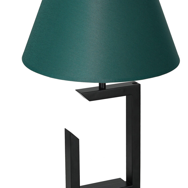 Lampa biurkowa z abażurem Luminex H450 czarna 3398 x1 - obrazek 3
