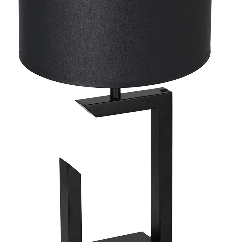 Lampa biurkowa z abażurem Luminex H450 czarna 3402 x1 - obrazek 3