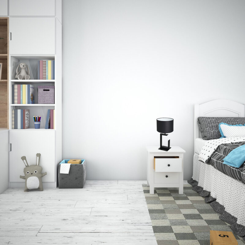 Lampa biurkowa z abażurem Luminex H450 czarna 3402 x1 - obrazek 4