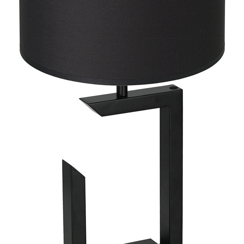 Lampa biurkowa z abażurem Luminex H450 czarna 3403 x1 - obrazek 3