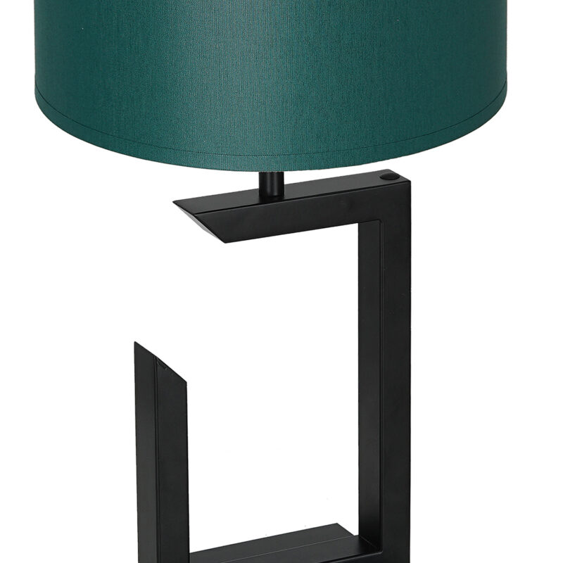 Lampa biurkowa z abażurem Luminex H450 czarna 3405 x1 - obrazek 3