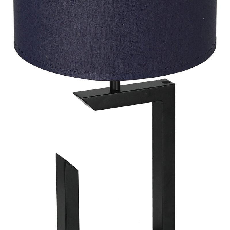 Lampa biurkowa z abażurem Luminex H450 czarna 3406 x1 - obrazek 3