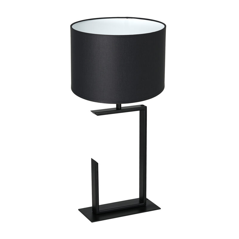 Lampa biurkowa z abażurem Luminex H520 czarna 3416 x1