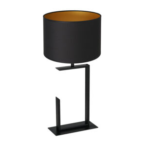 Lampa biurkowa z abażurem Luminex H520 czarna 3417 x1