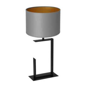 Lampa biurkowa z abażurem Luminex H520 czarna 3418 x1