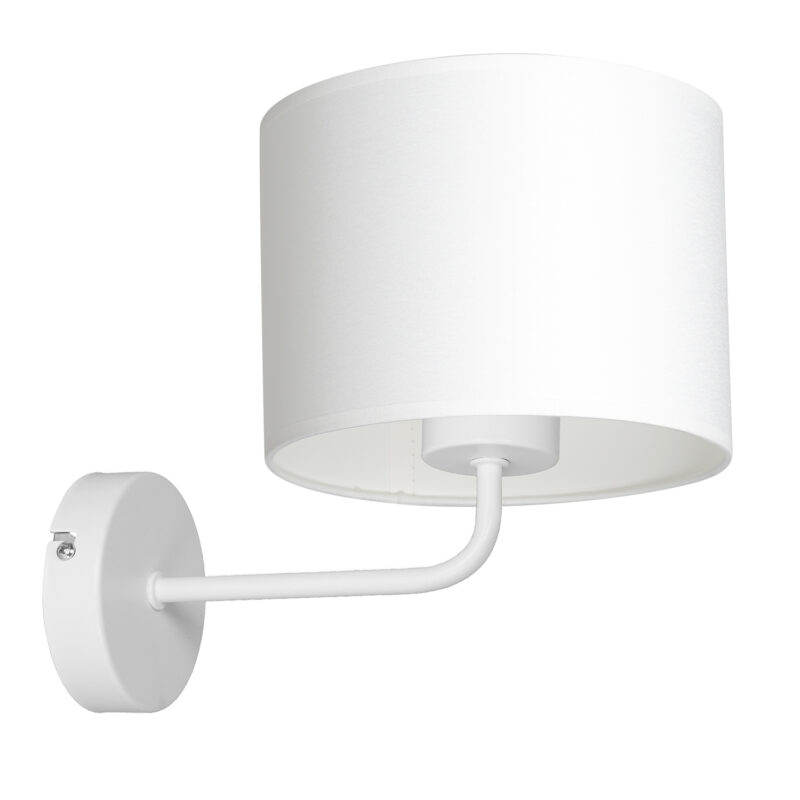 Kinkiet z abażurem Luminex Arden 3422 biały x1