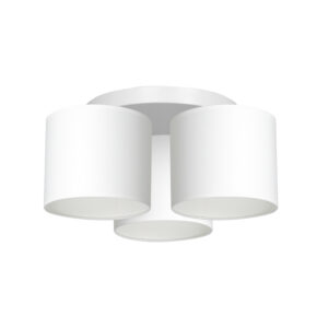 Plafon z abażurem Luminex Arden 3424 biały x3