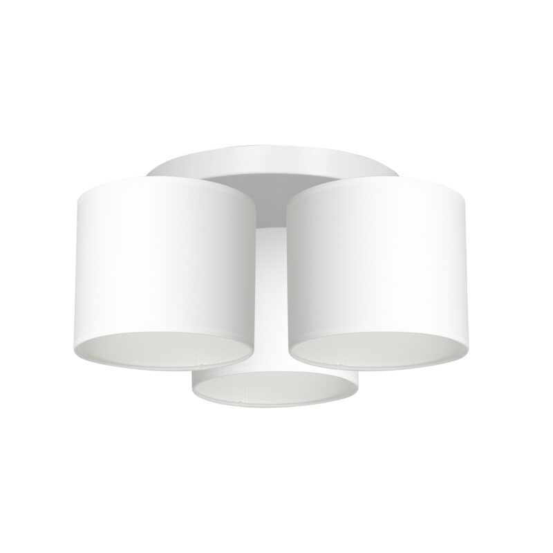 Plafon z abażurem Luminex Arden 3424 biały x3