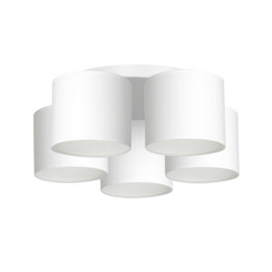 Plafon z abażurem Luminex Arden 3425 biały x5