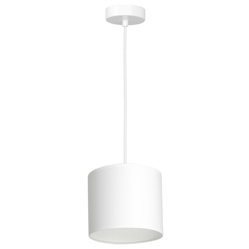 Żyrandol z abażurem Luminex Arden 3426 biały x1