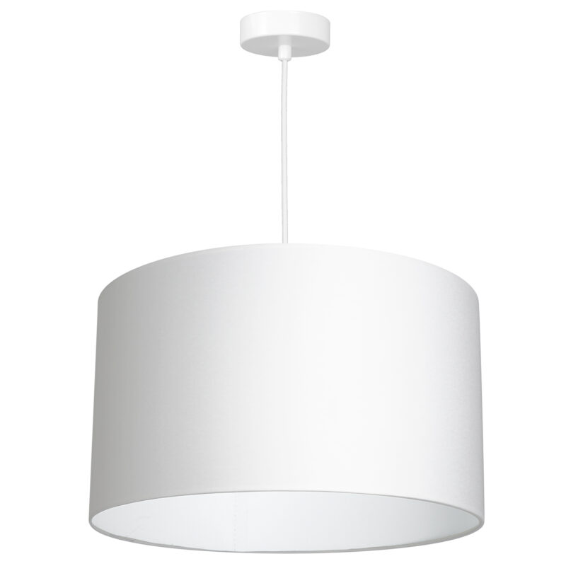 Żyrandol z abażurem Luminex Arden 3428 biały x1