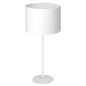Lampa biurkowa z abażurem Luminex Arden 3433 H58 biała x1