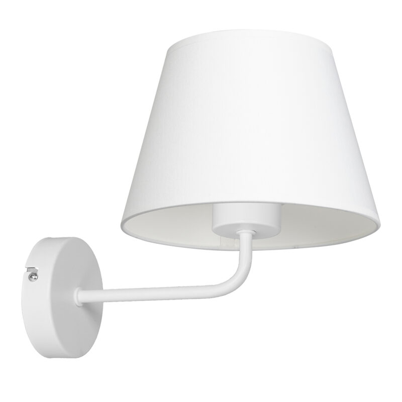Kinkiet z abażurem Luminex Arden 3436 biały x1