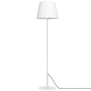 Lampa podłogowa z abażurem Luminex Arden 3440 biała x1