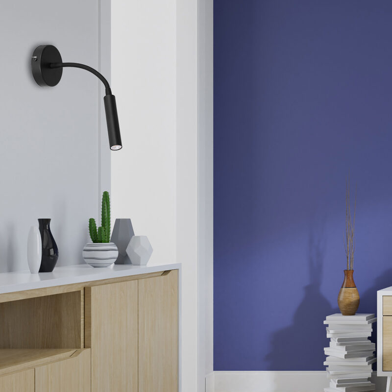 Kinkiet Luminex Arden G9 czarny x1 - obrazek 4