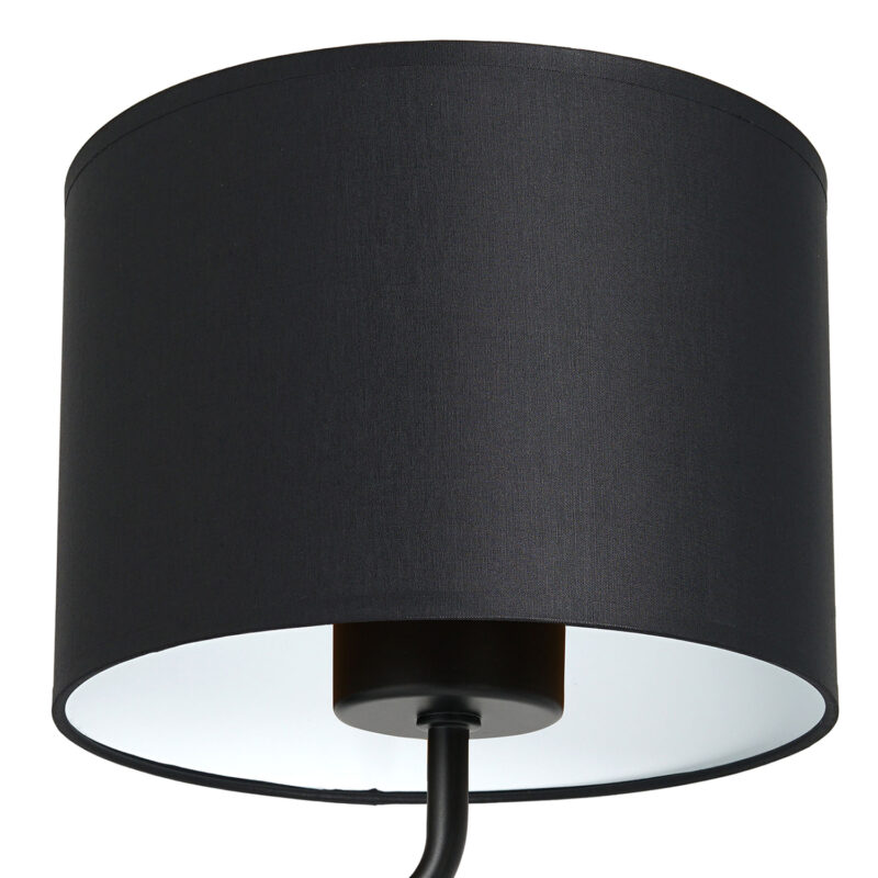 Kinkiet z abażurem Luminex Arden 3467 czarny x1 - obrazek 3