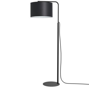 Lampa podłogowa z abażurem Luminex Arden 3480 czarna x1