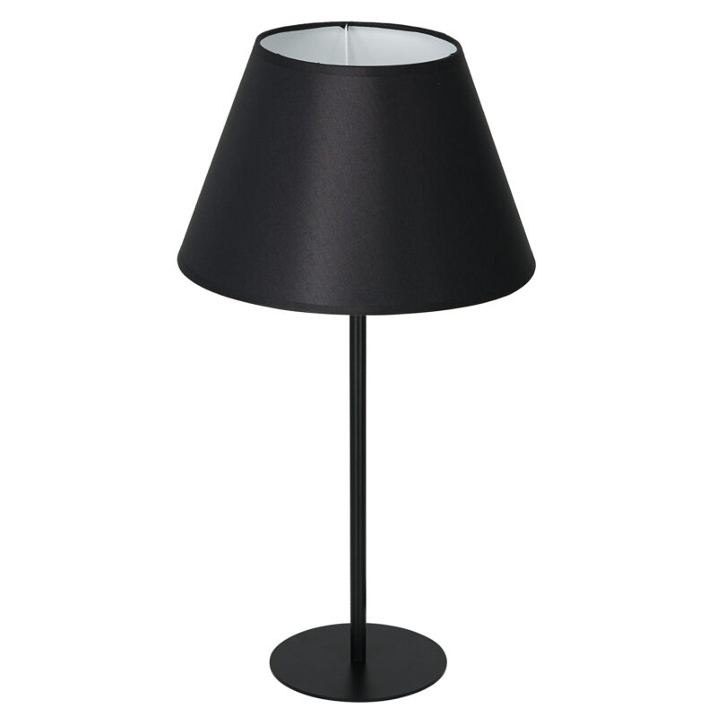 Lampa biurkowa z abażurem Luminex Arden 3484 H58 czarna x1