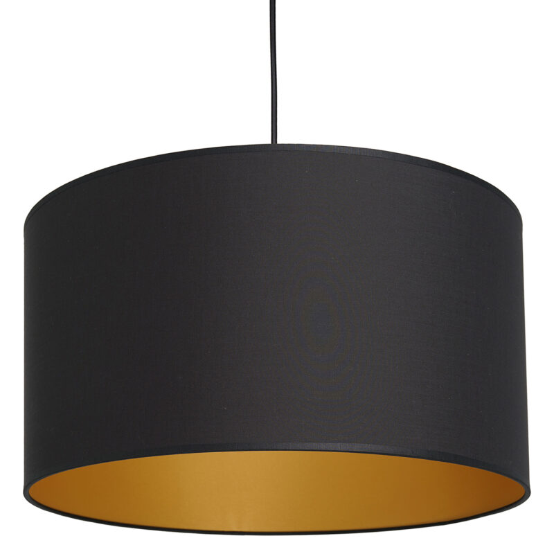 Żyrandol z abażurem Luminex Arden 3492 czarny x1 - obrazek 3
