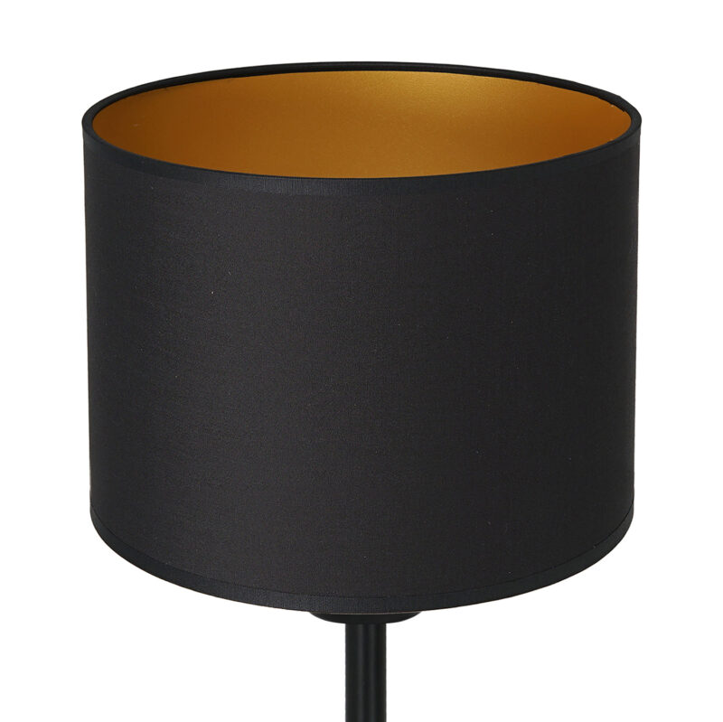 Lampa biurkowa z abażurem Luminex Arden 3496 H34 czarna x1 - obrazek 3