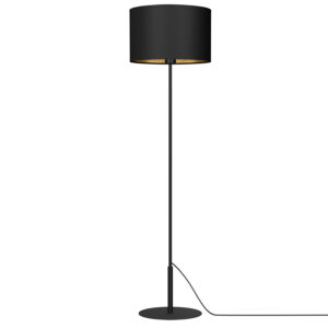 Lampa podłogowa z abażurem Luminex Arden 3498 czarna x1