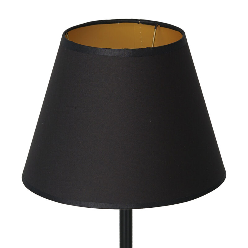 Lampa biurkowa z abażurem Luminex Arden 3502 H34 czarna x1 - obrazek 3