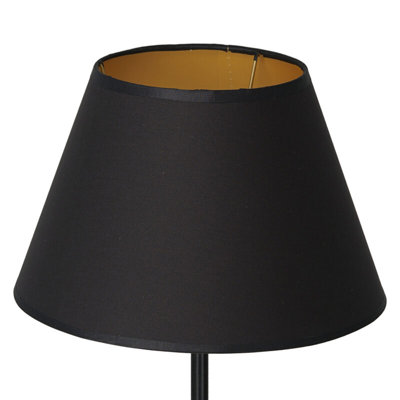 Lampa biurkowa z abażurem Luminex Arden 3503 H58 czarna x1 - obrazek 3