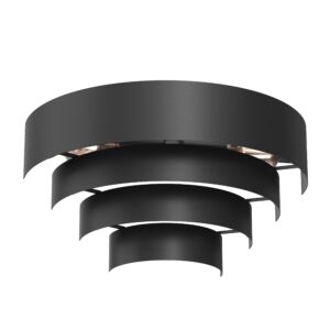 Kinkiet Luminex Rings Black x2