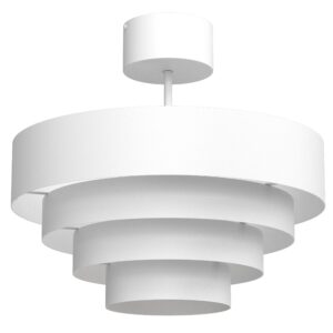 Plafon Luminex Rings White x1