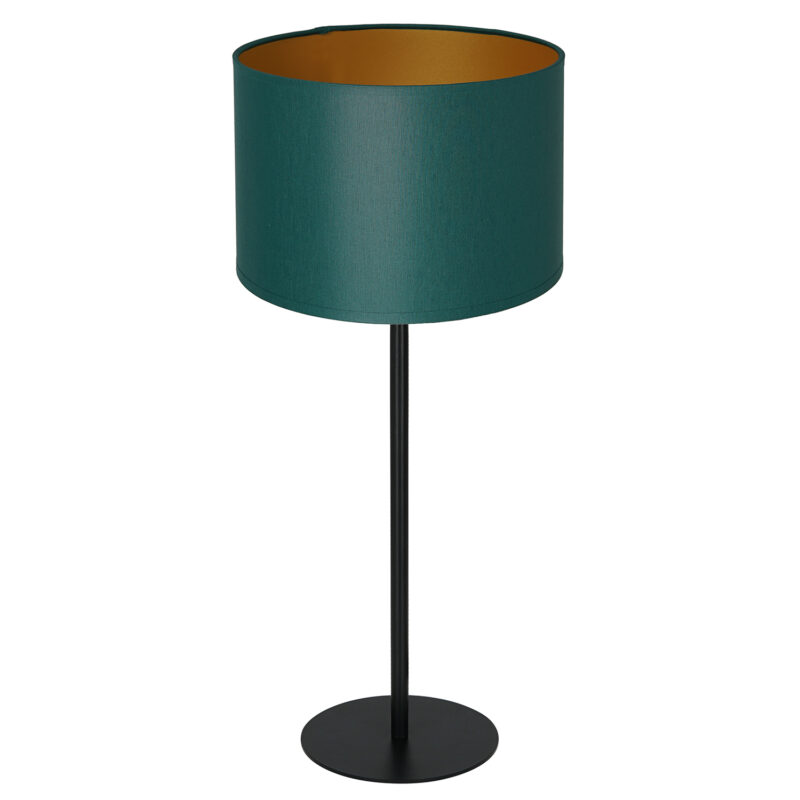Lampa biurkowa z abażurem Luminex Arden 3554 H58 czarna x1