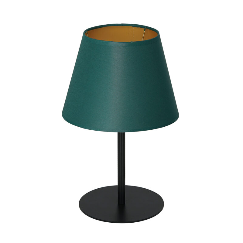 Lampa biurkowa z abażurem Luminex Arden 3559 H34 czarna x1