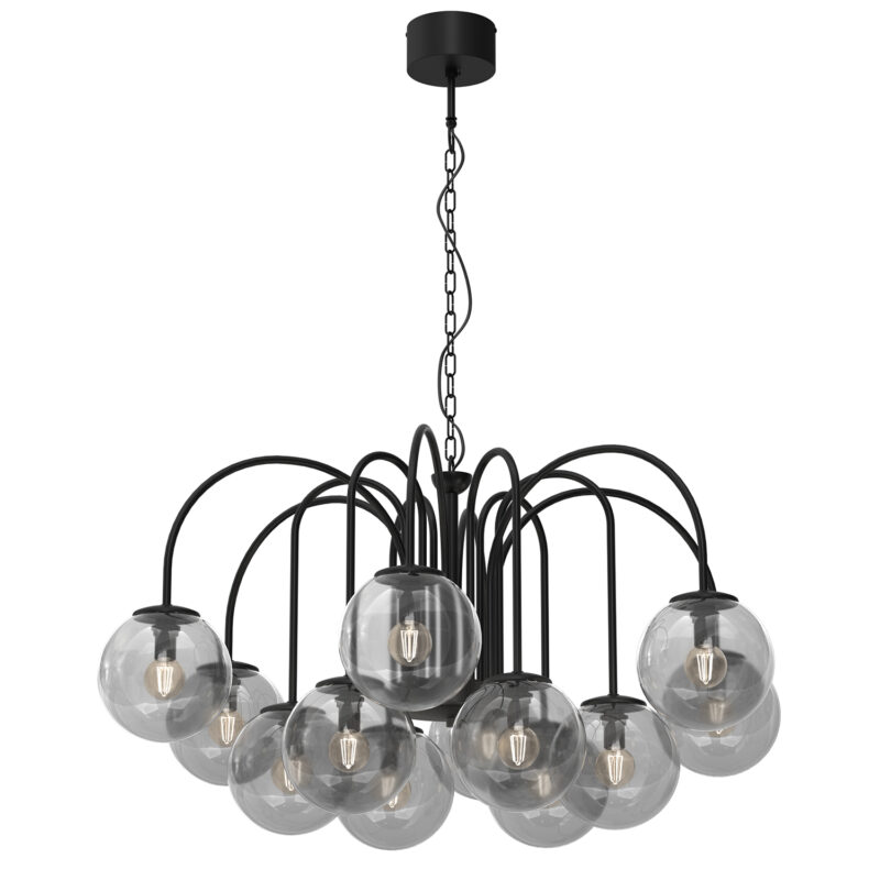 Lampa Stołowa Luminex Cambridge 3698 czarny x12
