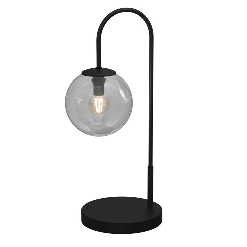 Lampka Gabinetowa Luminex Cambridge (smoke Glass 2907) Black x1