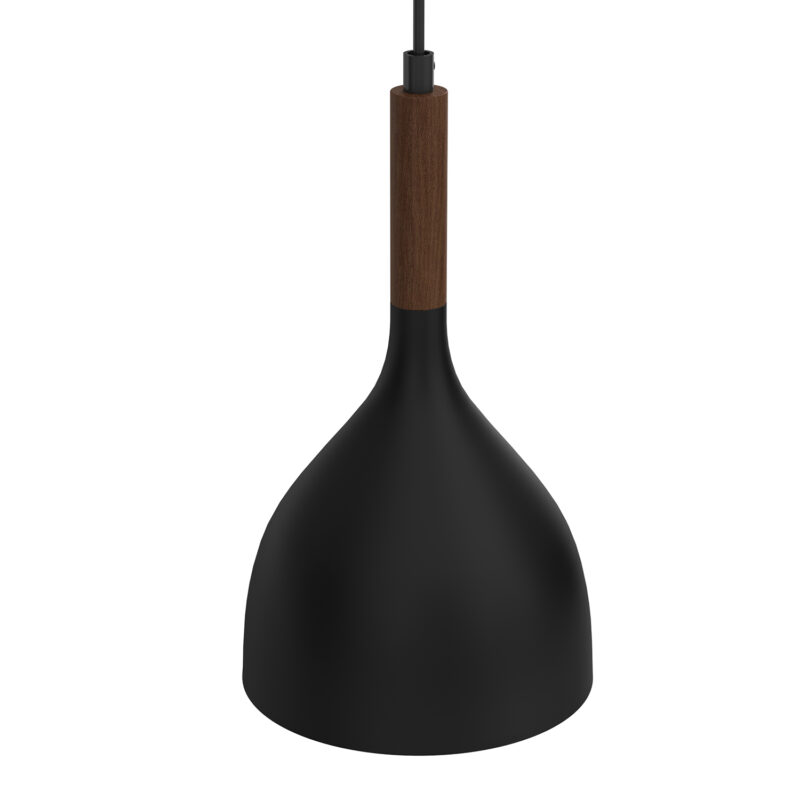 Żyrandol Luminex Line Noak Wood Black/dark Wood x2 - obrazek 3