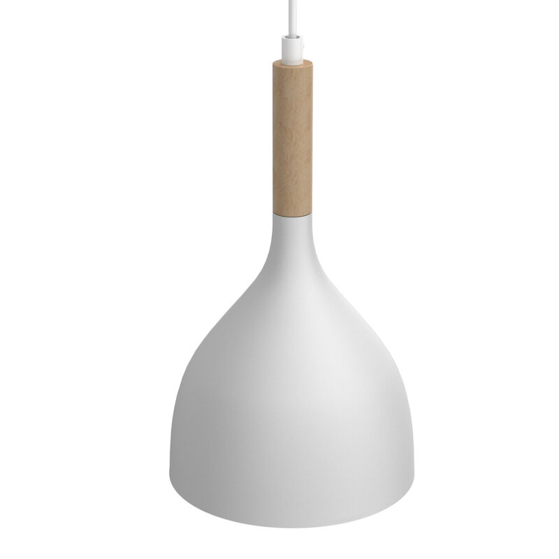 Żyrandol Luminex Line Noak Wood White/natural Wood x2 - obrazek 3