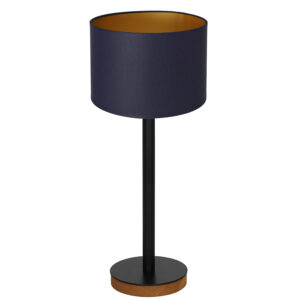 Lampa biurkowa Luminex 3838 okrąg+stal drewno x1