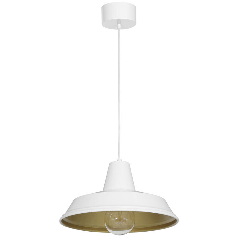 Żyrandol Luminex Class white/gold x1