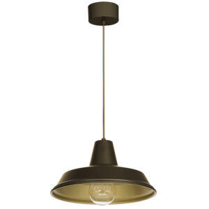Żyrandol Luminex Class Titanium Gold/gold x1