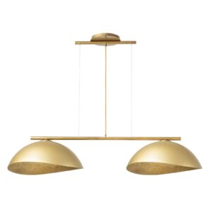 Lampa Wisząca Sigma Solar M Złoty/Klosz Złoty x2