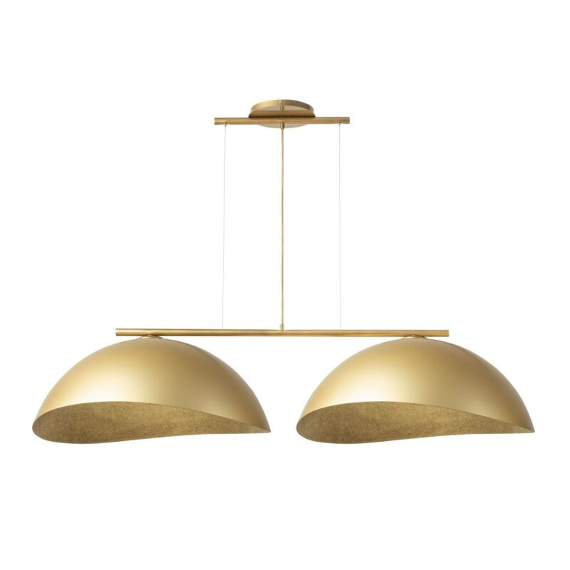Lampa Wisząca Sigma Solar L Złoty/Klosz Złoty x2