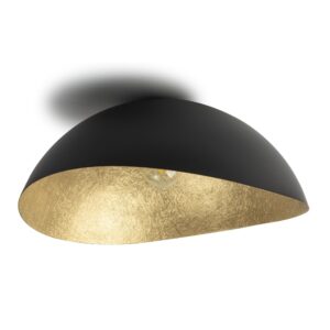 Plafon Sigma Solaris L Czarny/Złoty x1