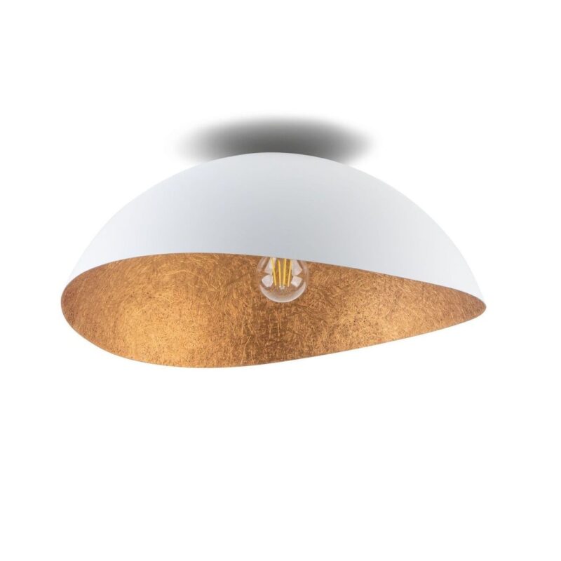 Plafon Sigma Solaris S Biały/Miedziany x1
