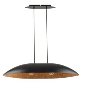 Lampa Wisząca Sigma Gondola M Czarny/Miedziany x2