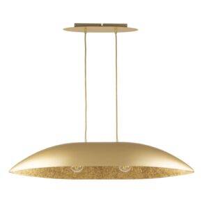 Lampa Wisząca Sigma Gondola M Złoty x2
