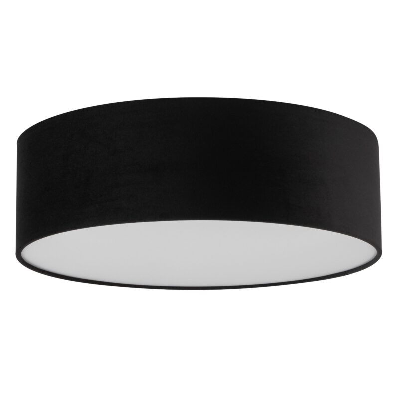 Plafon Sigma Soft L Czarny x2