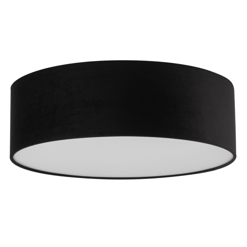 Plafon Sigma Soft L Czarny x2
